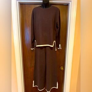 Anrabess Brown Top and Pants - Size M